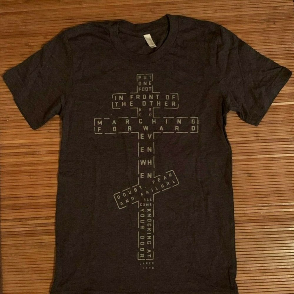 Jared Leto 30STM Thirty Seconds to Mars Cross Tee